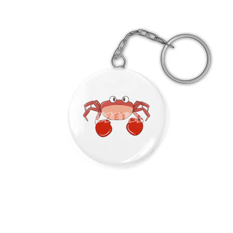 Octopus as Boxer with Boxing gloves Anahtarlık
