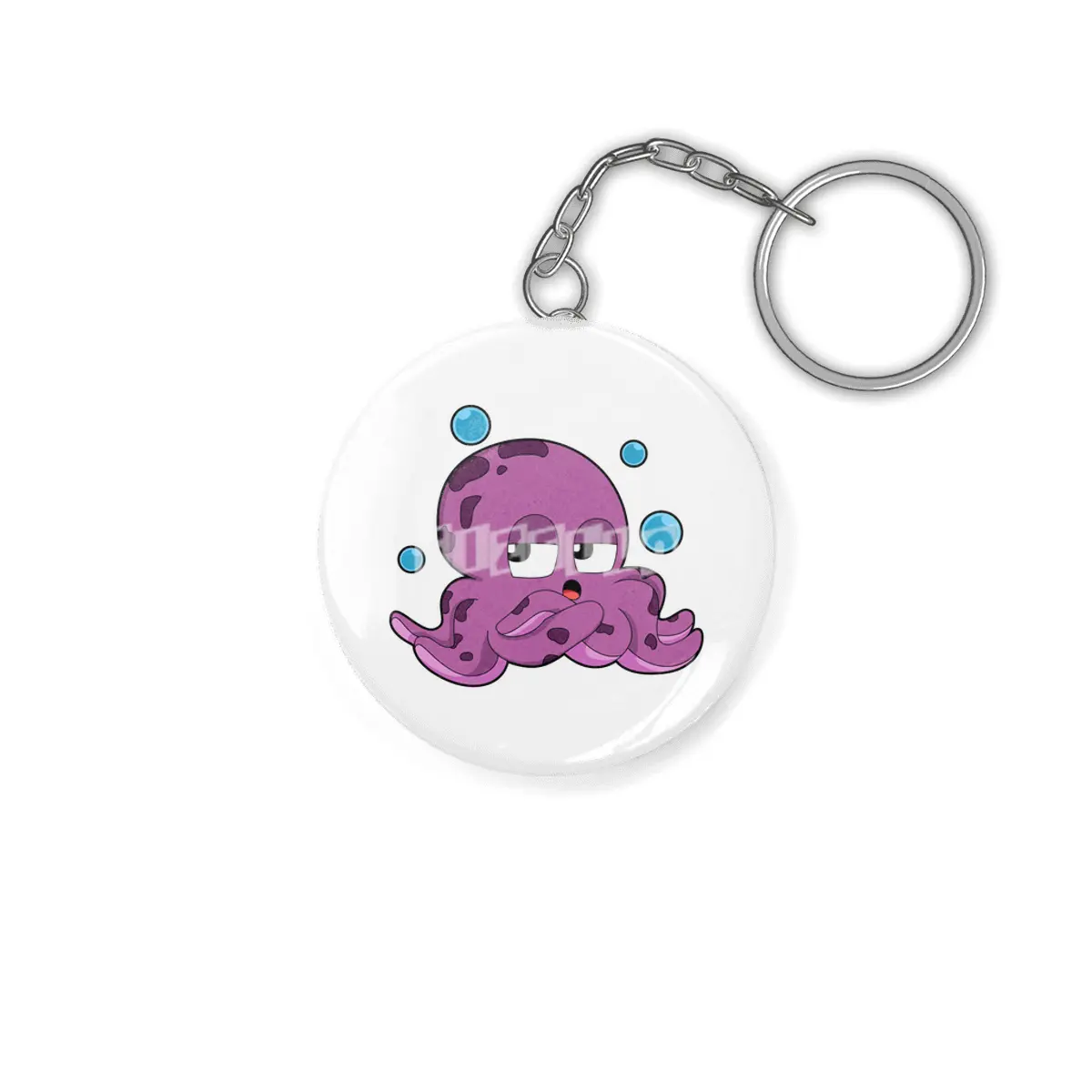 Octopus with Air bubbles Anahtarlık