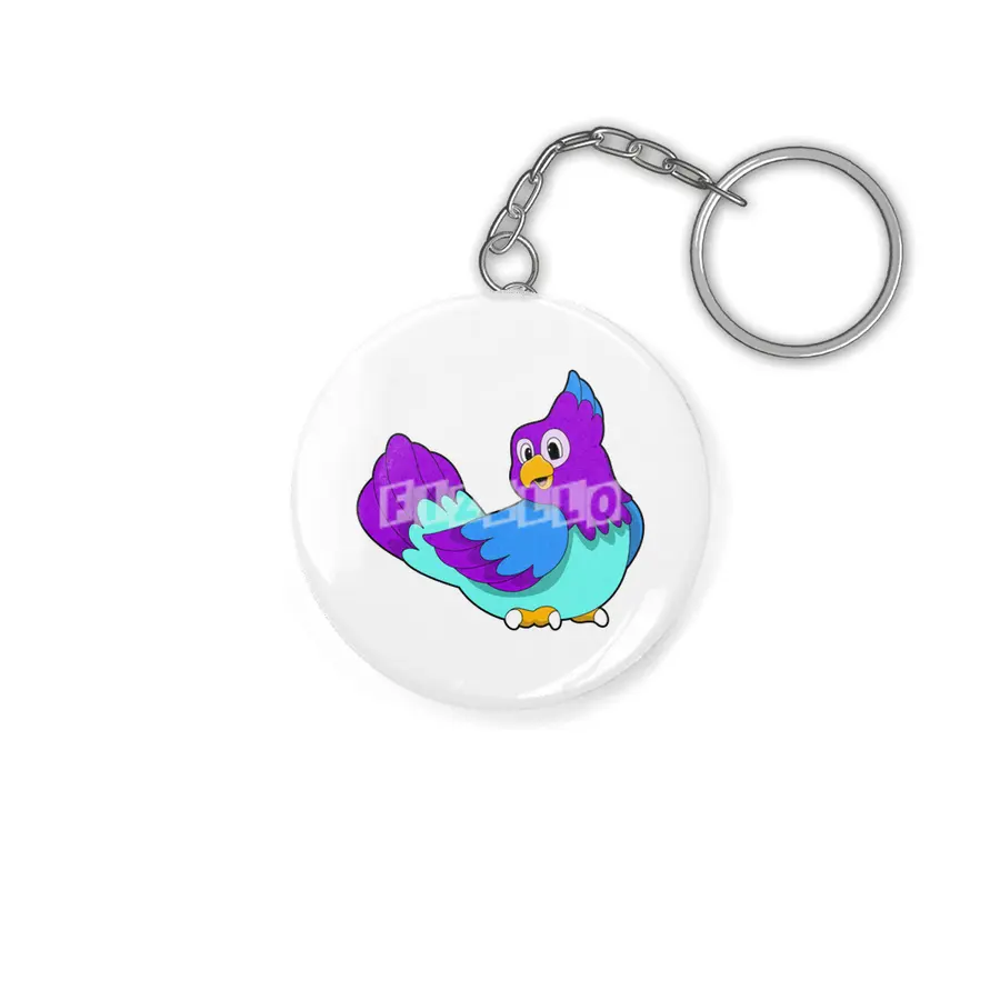 Parrot blue Anahtarlık