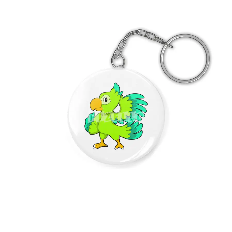 Parrot green Anahtarlık