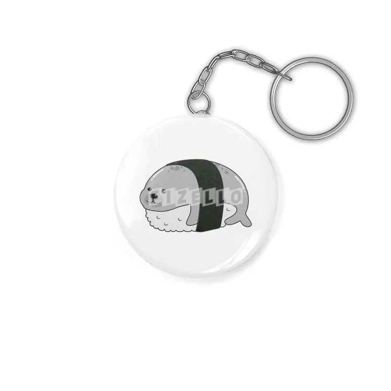 Seal as Sushi Anahtarlık