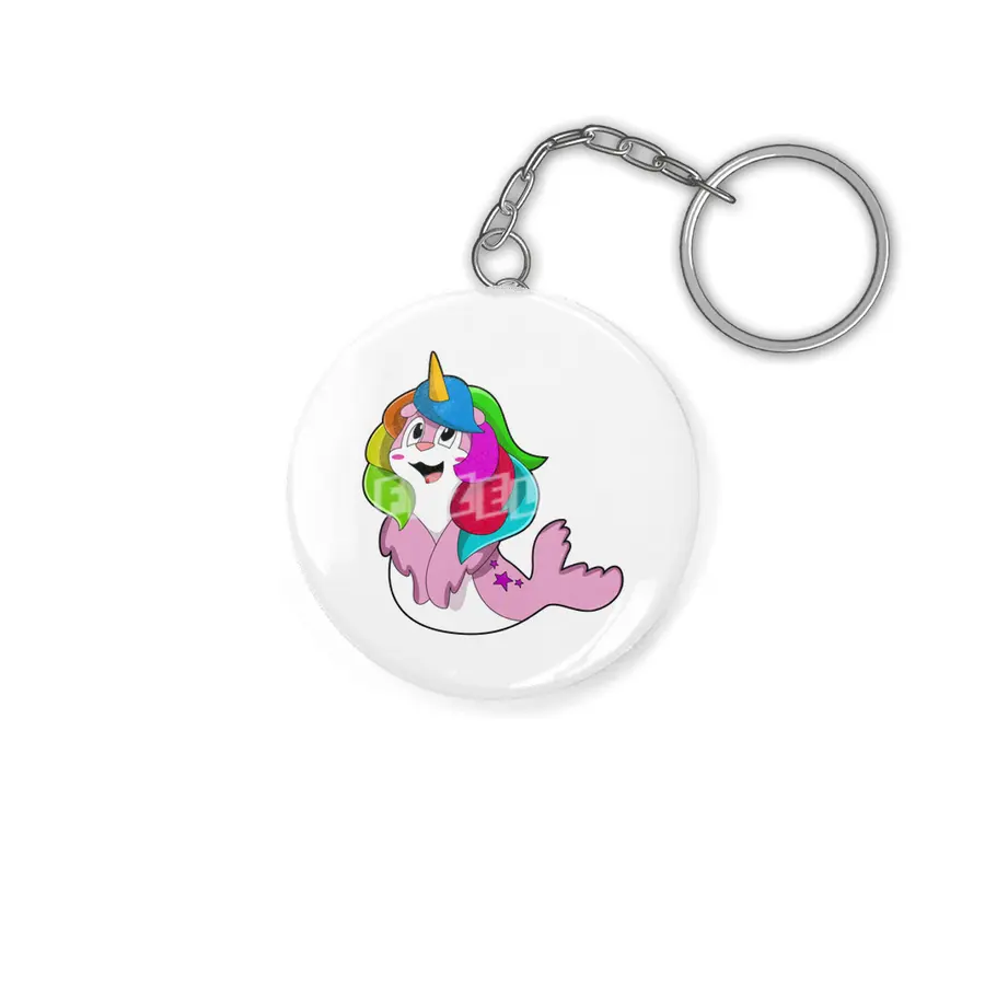 Seal as Unicorn Anahtarlık