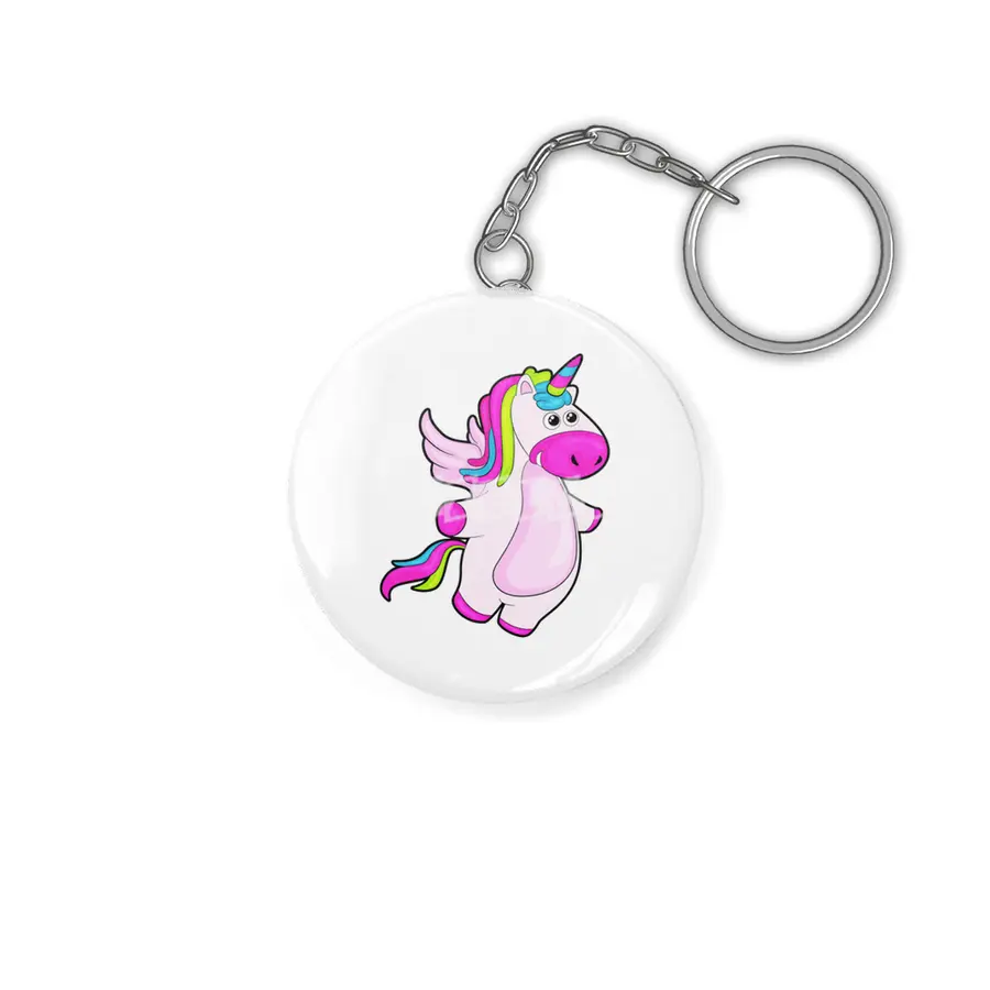 Unicorn at Flying Anahtarlık