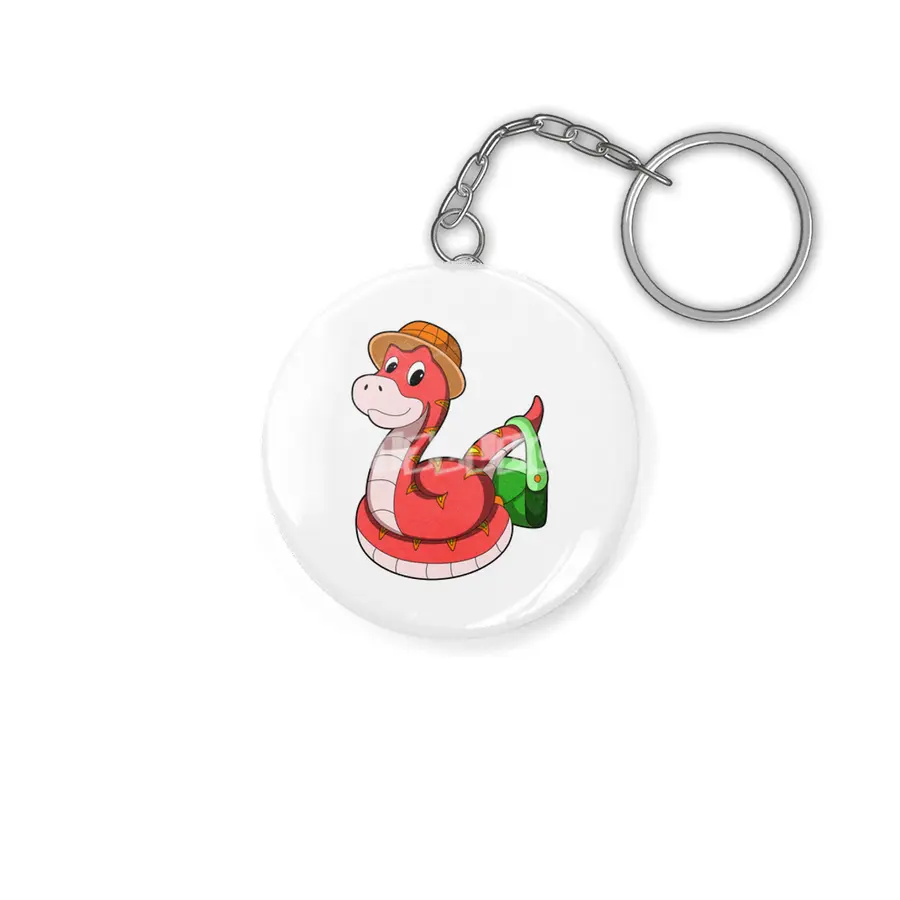 Snake with Purse & Hat Anahtarlık