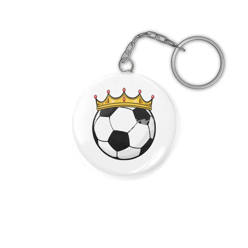 Soccer Crown Queen Anahtarlık