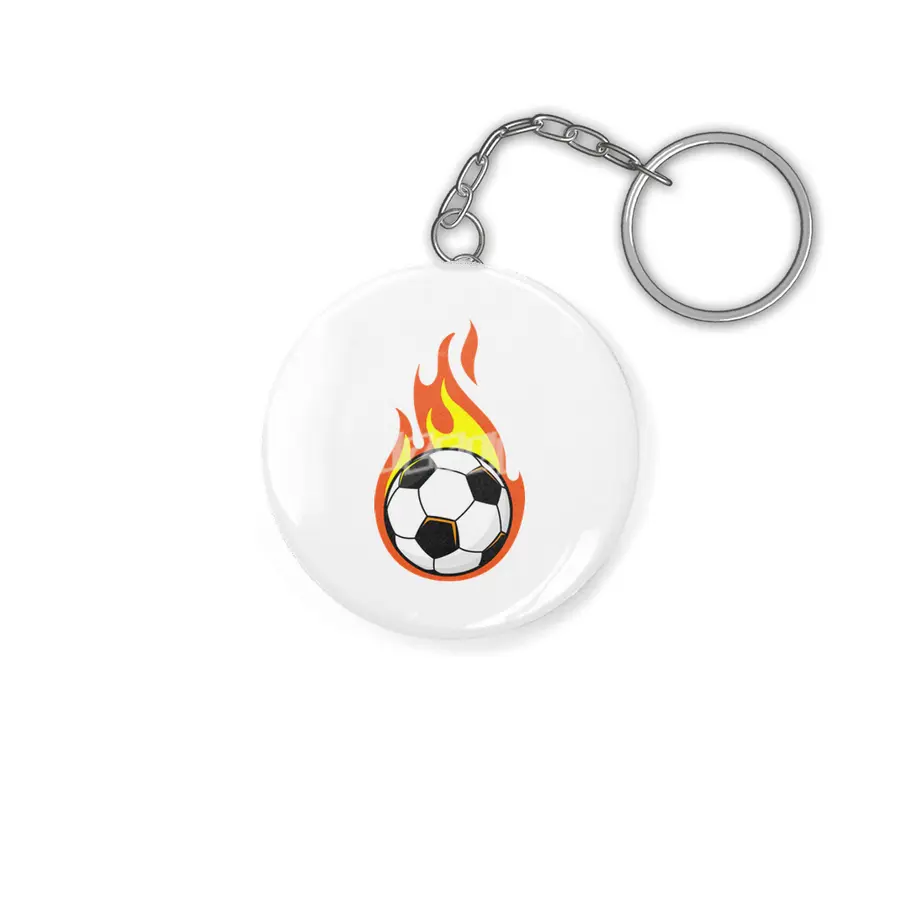 Soccer on Fire Anahtarlık