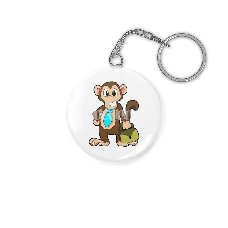 Monkey with Bag Anahtarlık