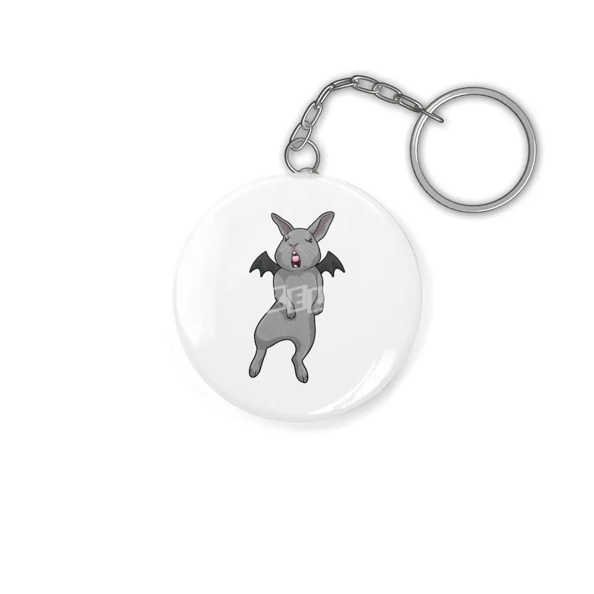 Rabbit with Bat wing Anahtarlık