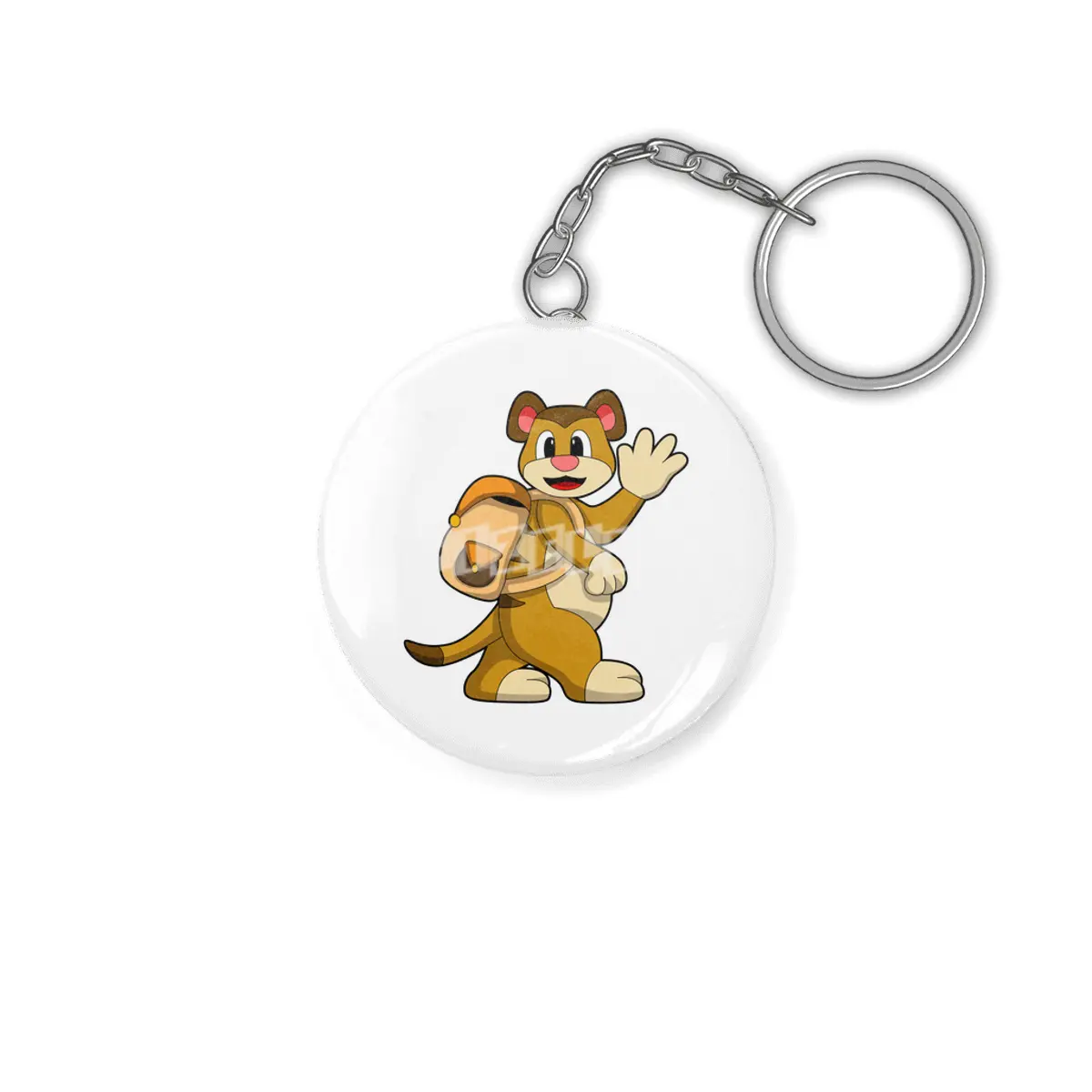 Meerkat with Backpack Anahtarlık