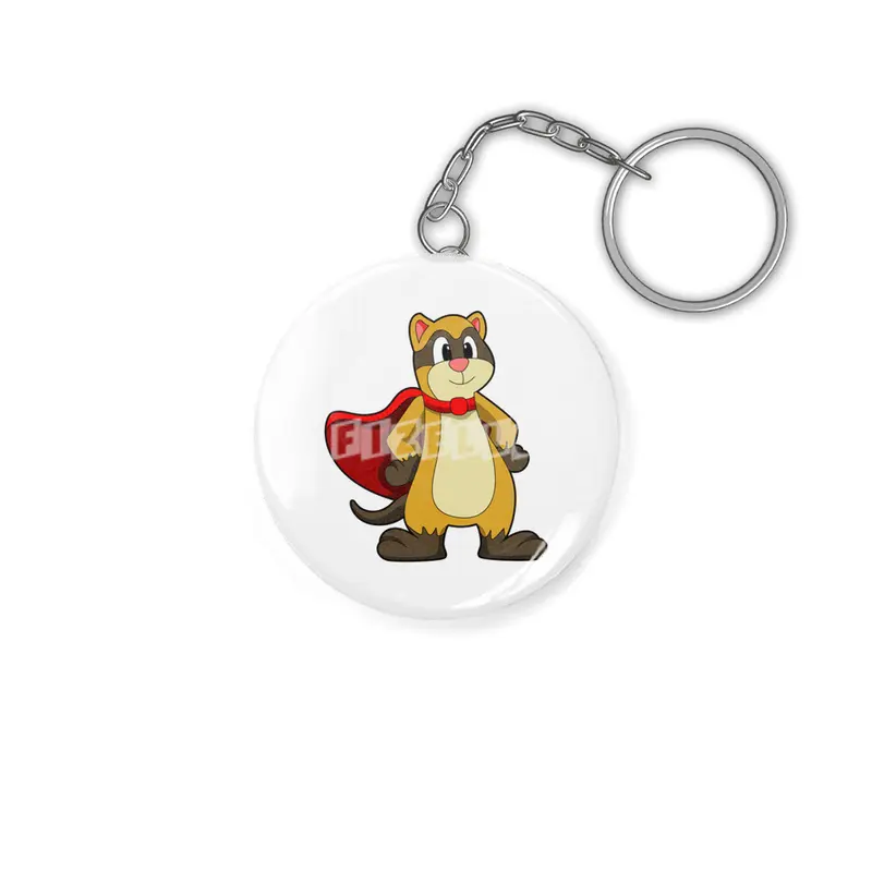 Meerkat with Cape Anahtarlık