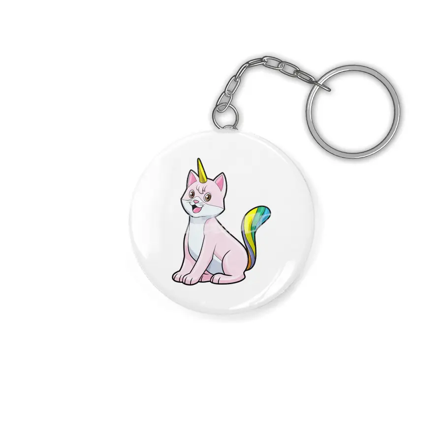 Cat Unicorn Anahtarlık