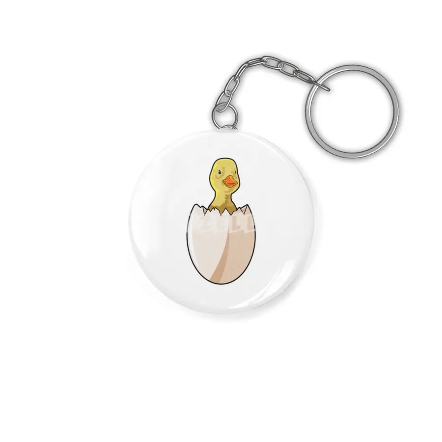 Duck with Egg shell Anahtarlık