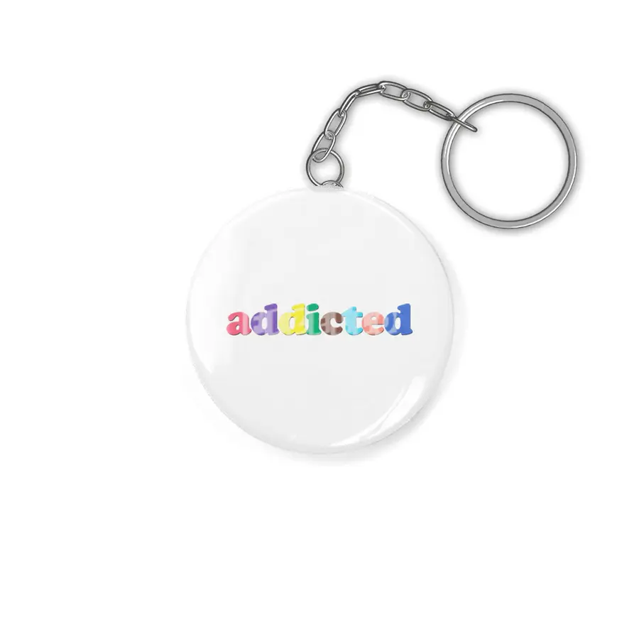 addicted Anahtarlık