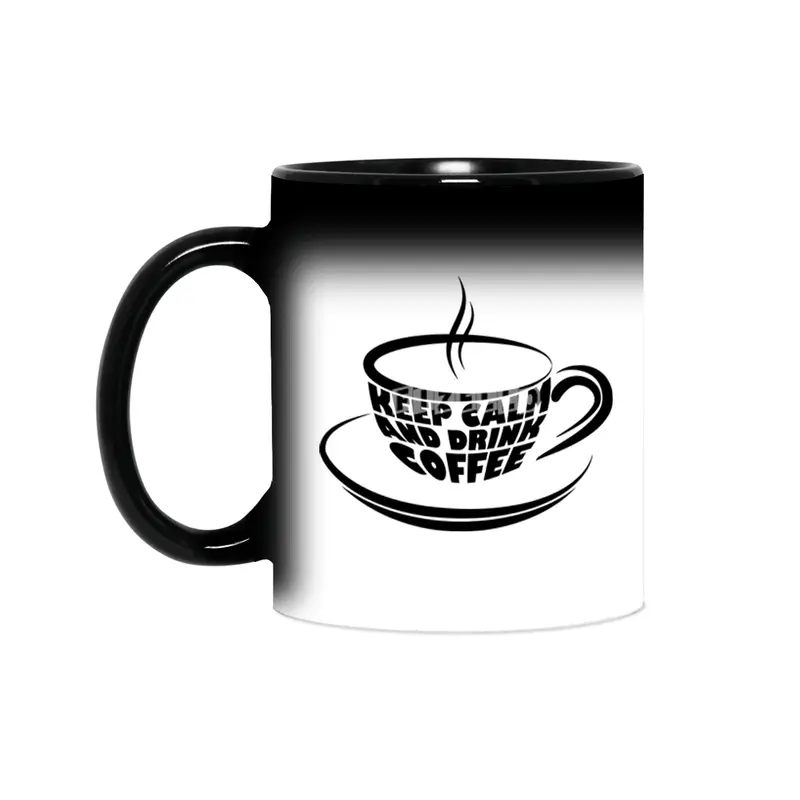 Keep calm and drink coffee! Sihirli Kupa