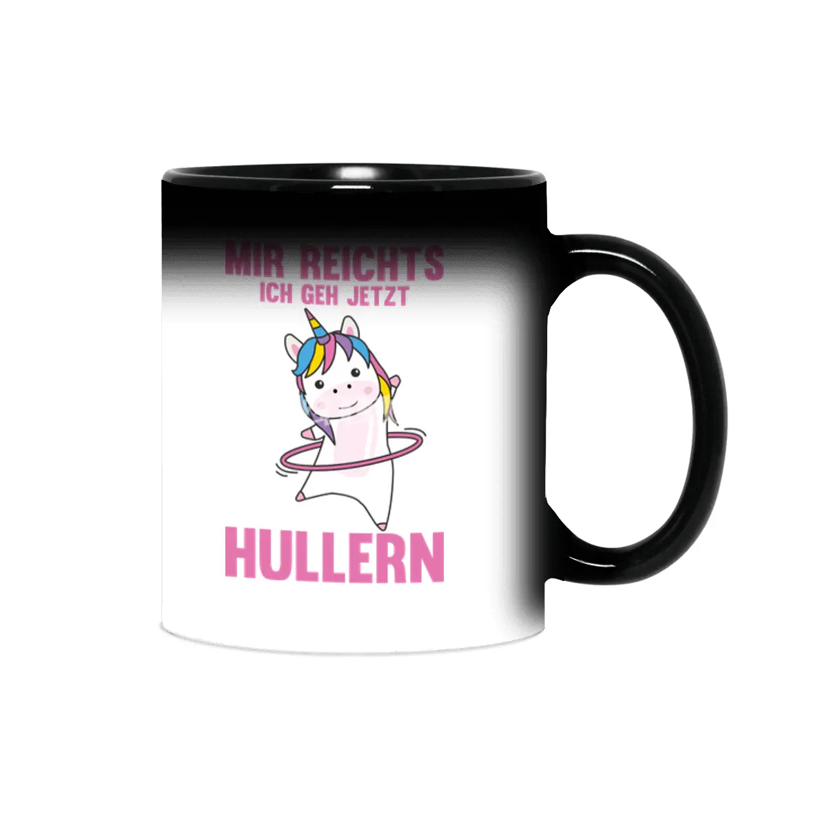 I'm Rich In I Go Hullern Unicorn Rosa Sihirli Kupa