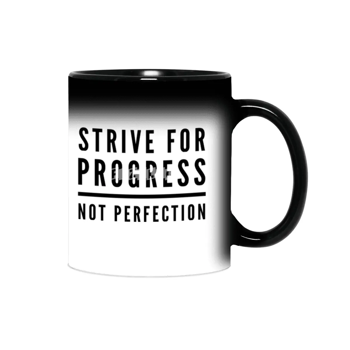 Strive For Progress, Not Perfection Sihirli Kupa