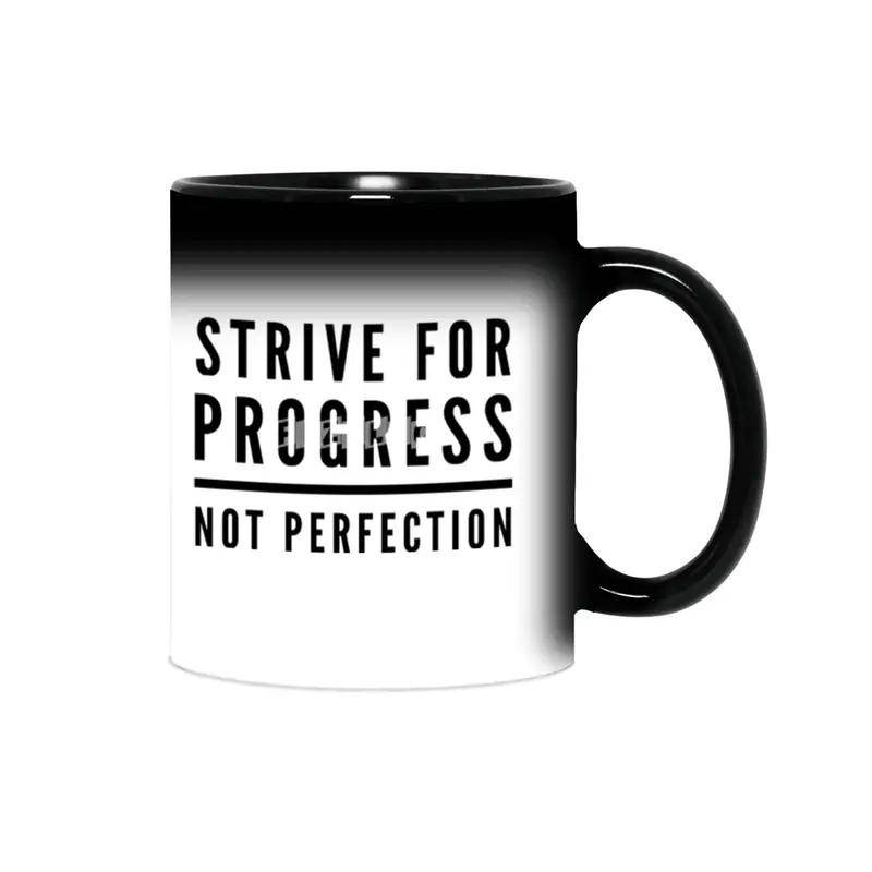 Strive For Progress, Not Perfection Sihirli Kupa
