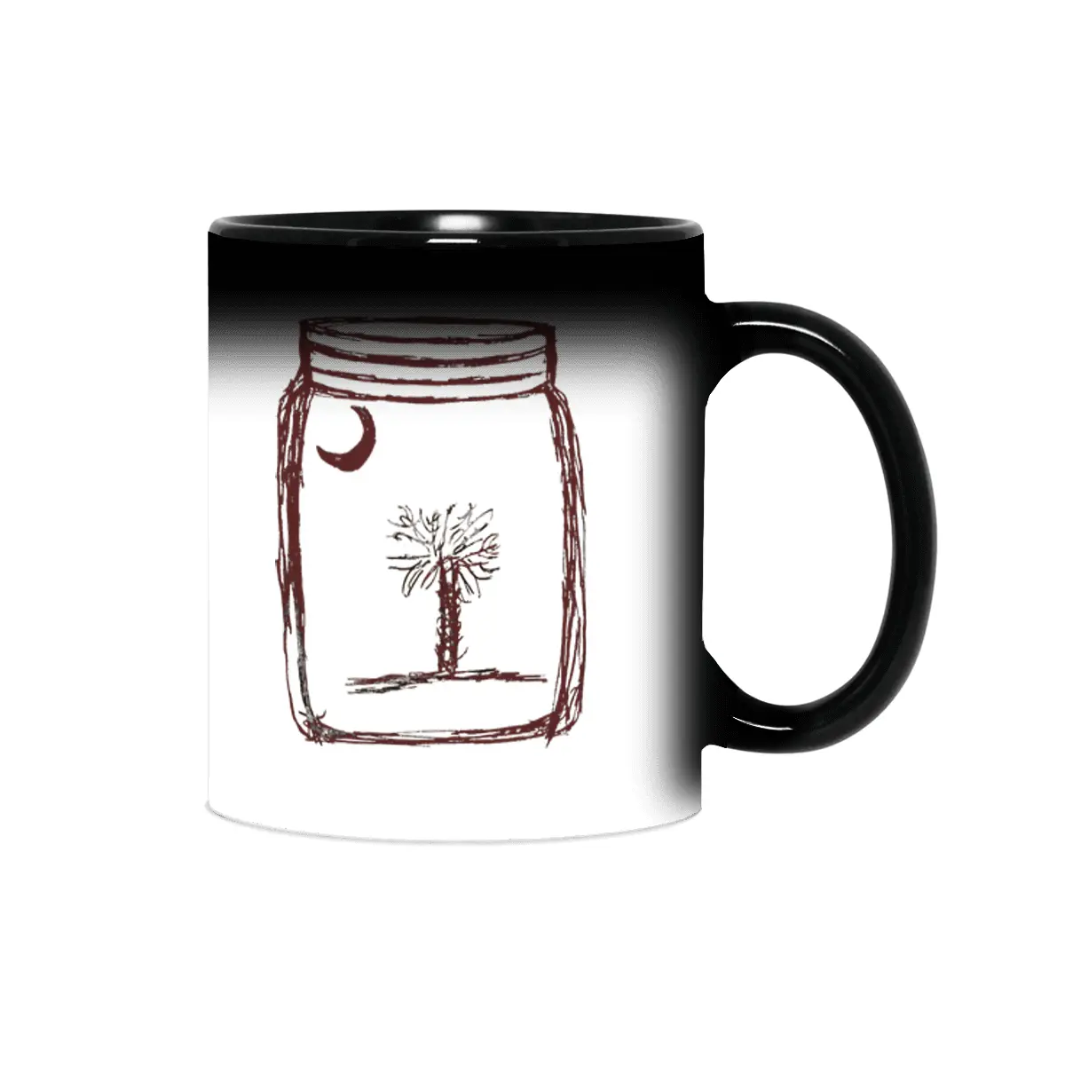Garnet Mason Jar Sihirli Kupa