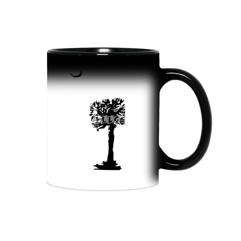 SC Palmetto Tree in Black Sihirli Kupa