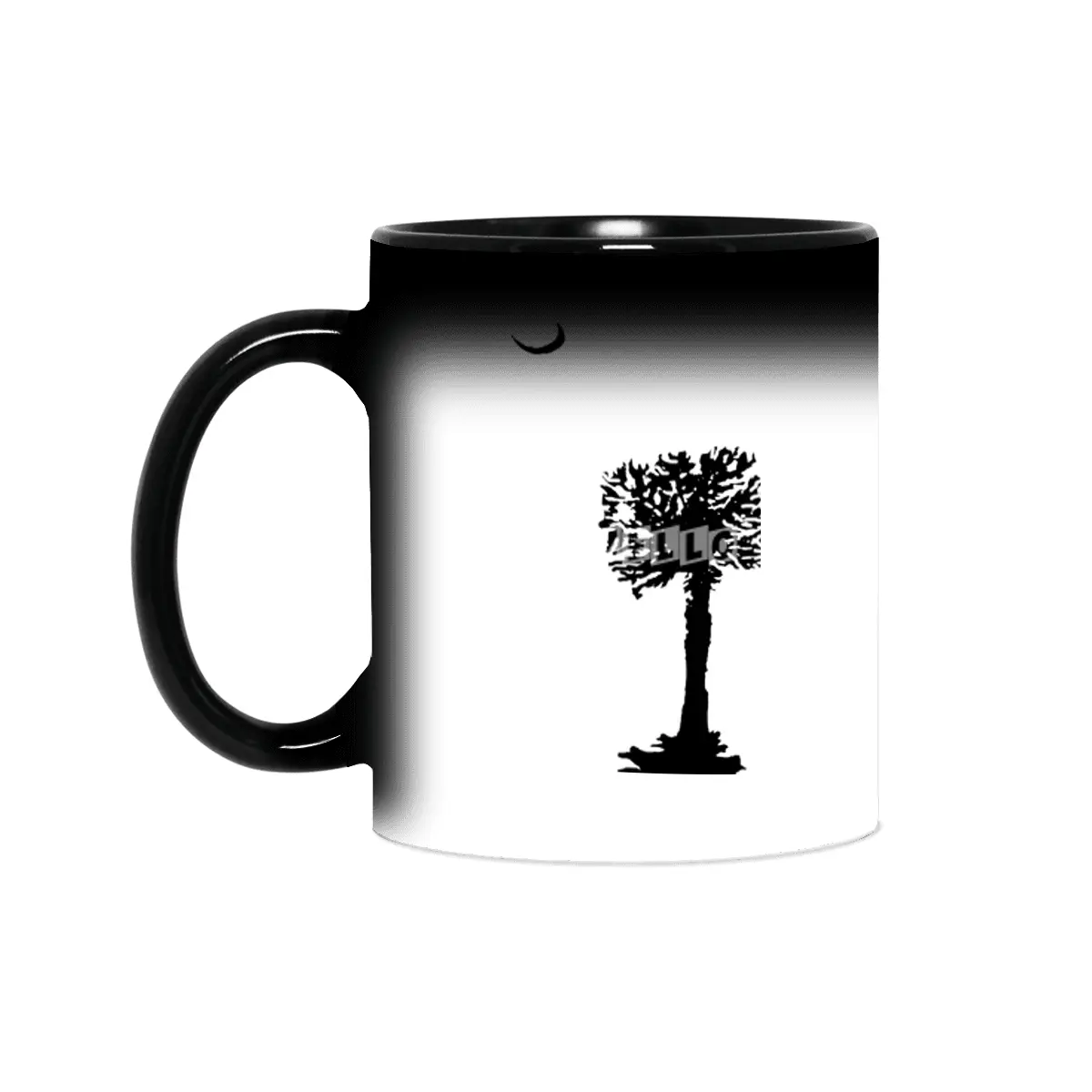 SC Palmetto Tree in Black Sihirli Kupa