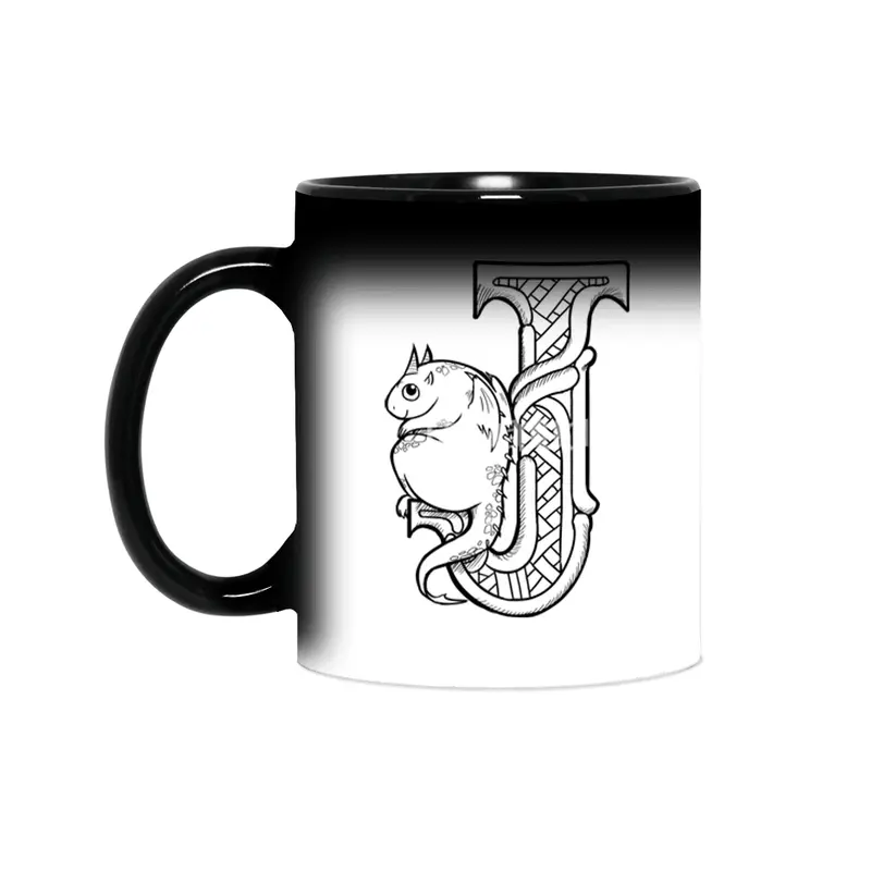 J Dragon Alphabet Sihirli Kupa