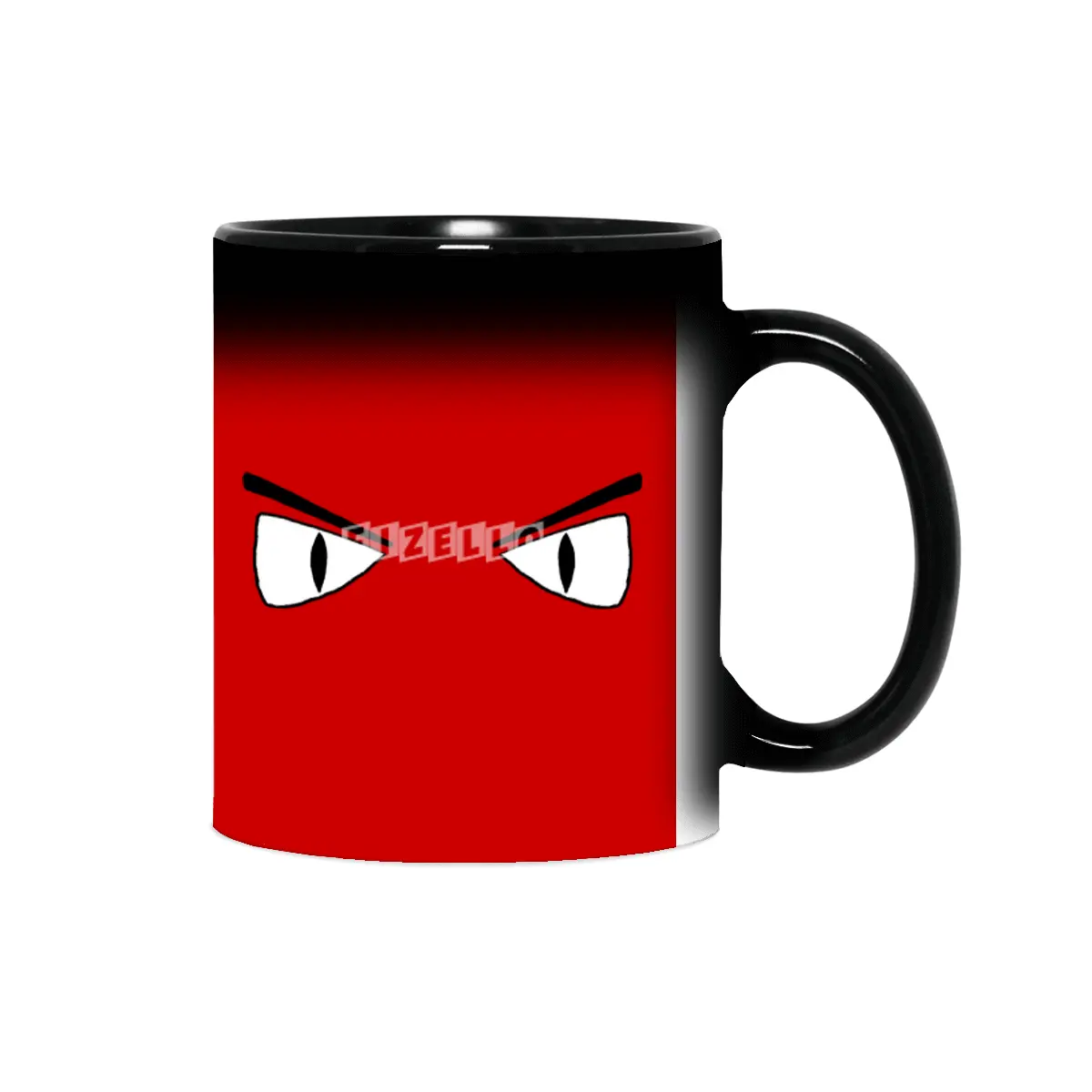 Cartoon Eyes - Angry Face Sihirli Kupa