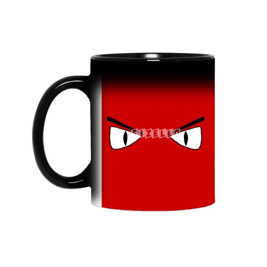 Cartoon Eyes - Angry Face Sihirli Kupa