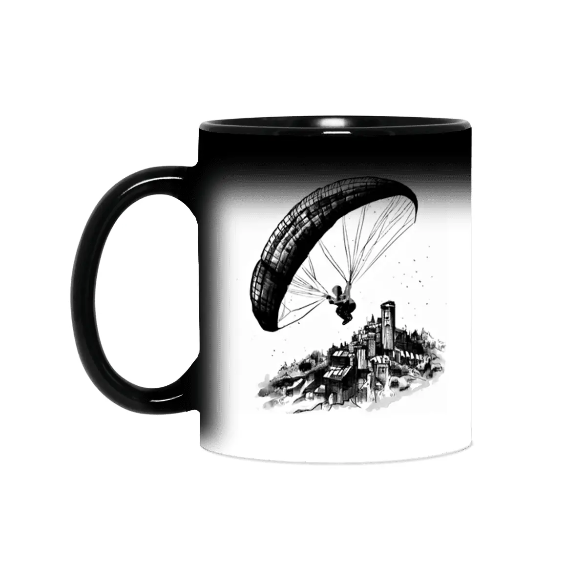 Spiraling above the Church - Paragliding Sihirli Kupa