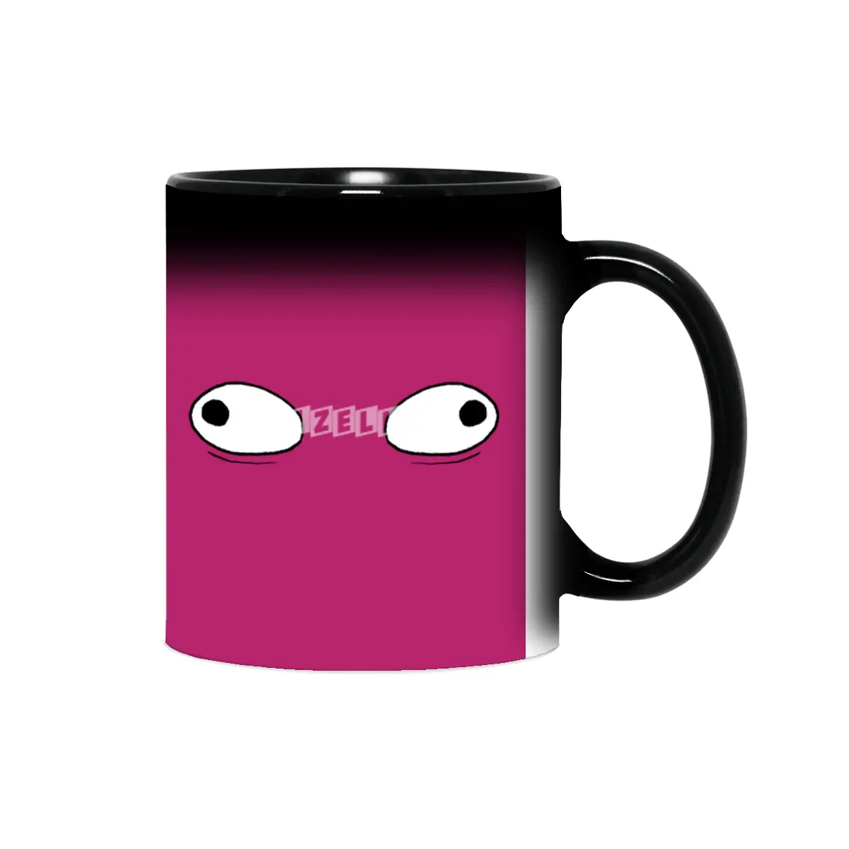 Cartoon Eyes - Wonky Face Sihirli Kupa