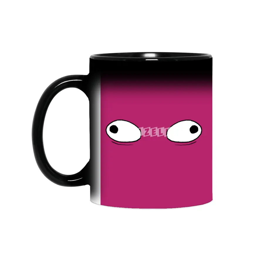 Cartoon Eyes - Wonky Face Sihirli Kupa