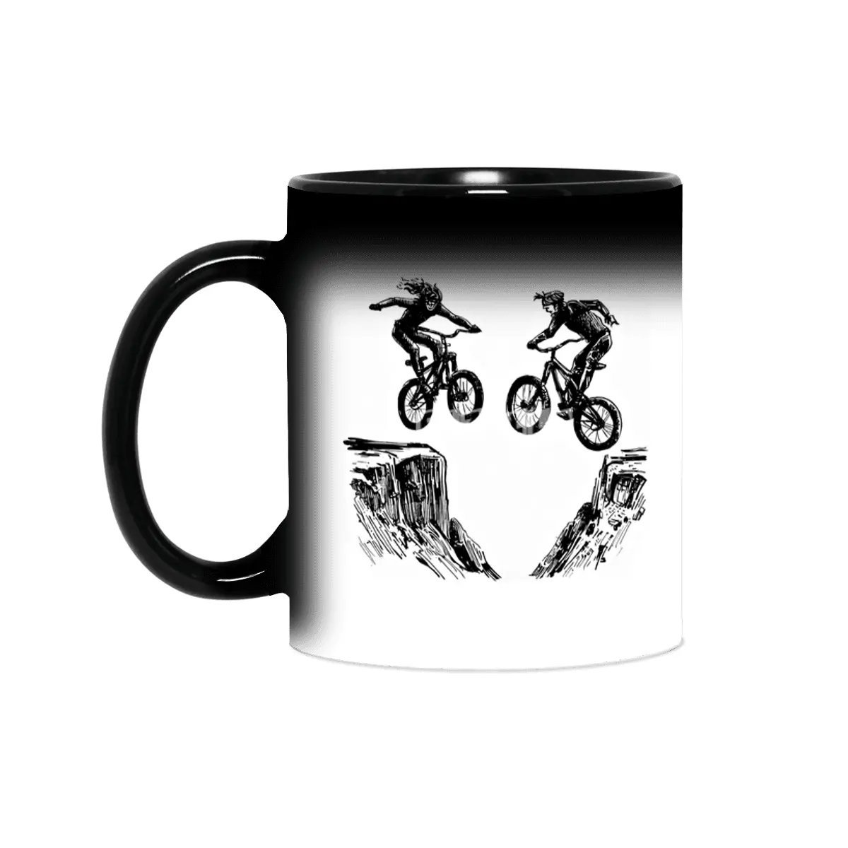 Cliff Bike Jump Sihirli Kupa