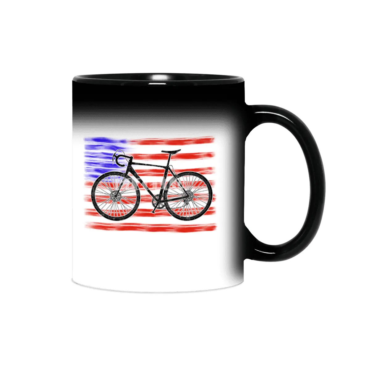 Cyclocross Bicycle American Flag Sihirli Kupa