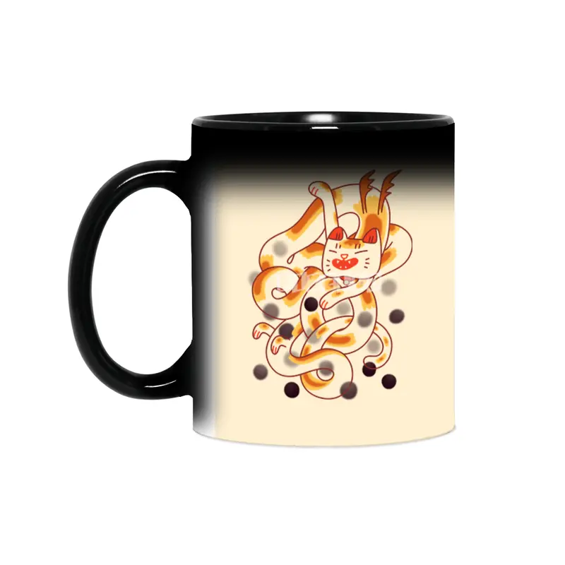 Cat Dragon Sihirli Kupa