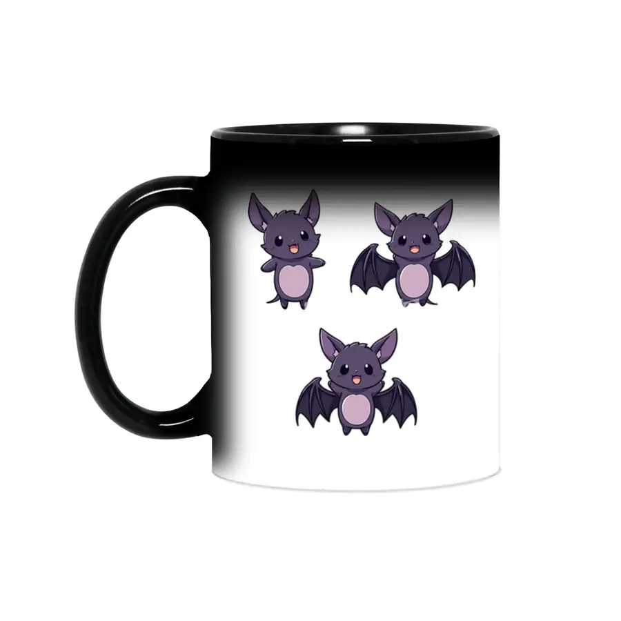 Cute Bat Sihirli Kupa