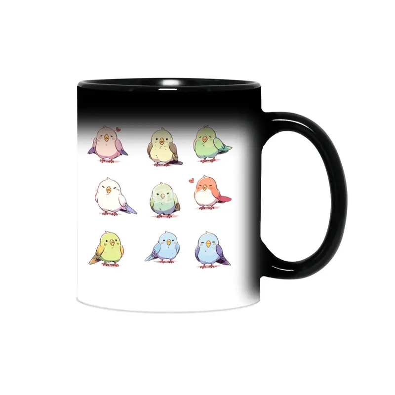 Cute Bird Sihirli Kupa