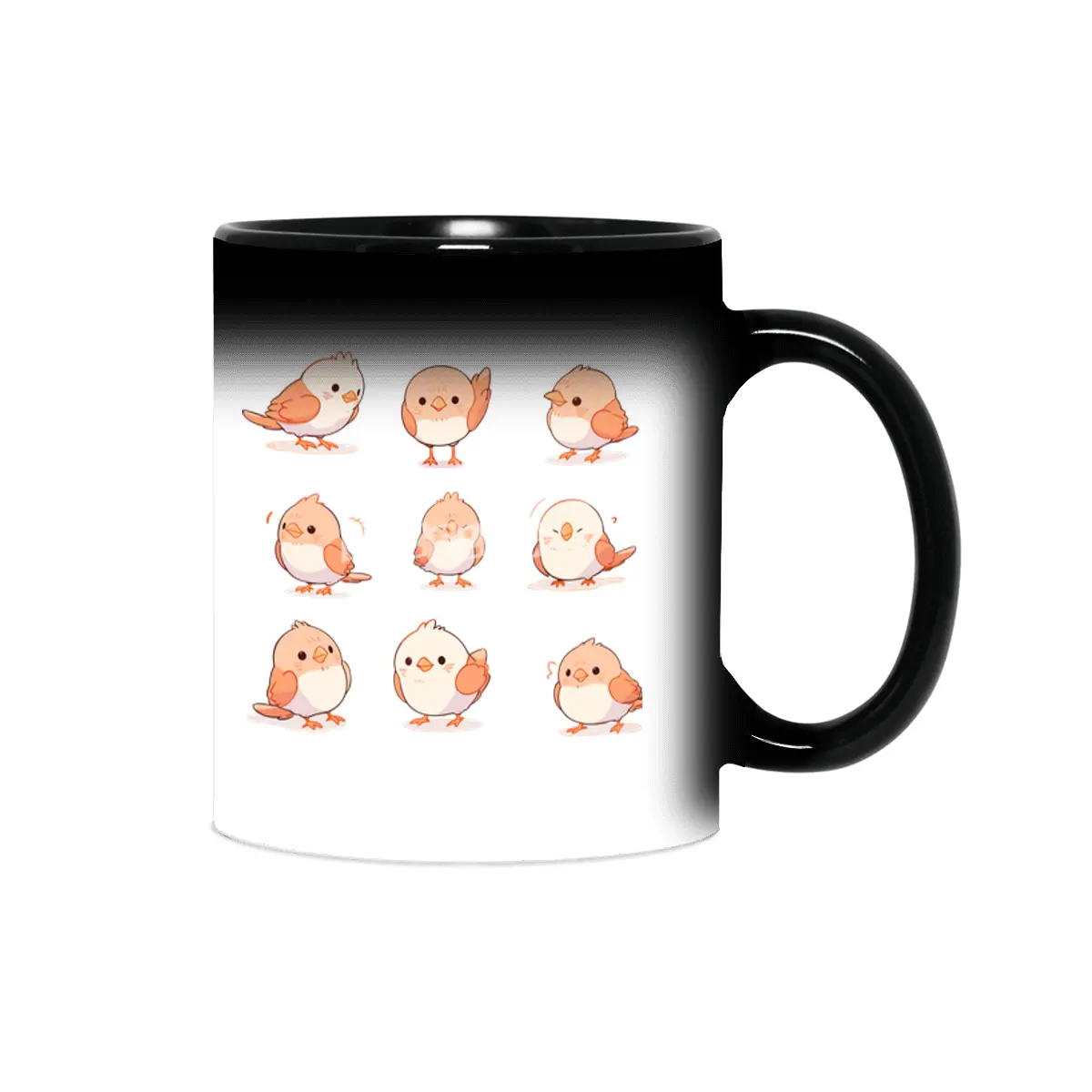 Cute Bird Sihirli Kupa