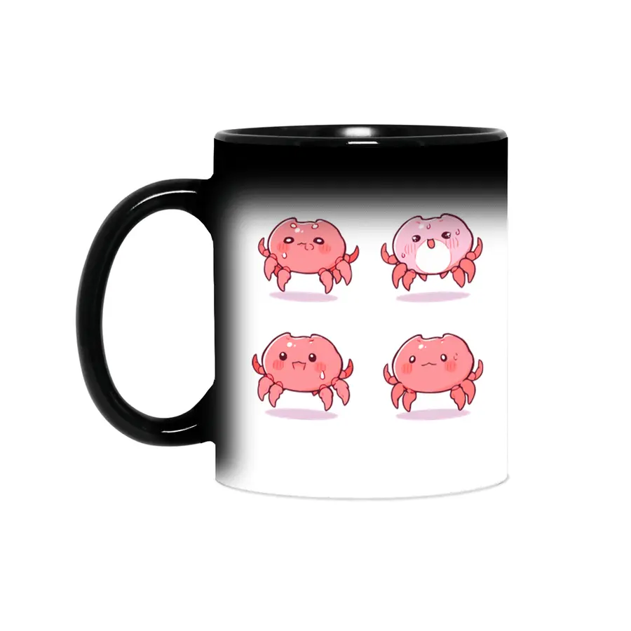 Cute Crabs Sihirli Kupa