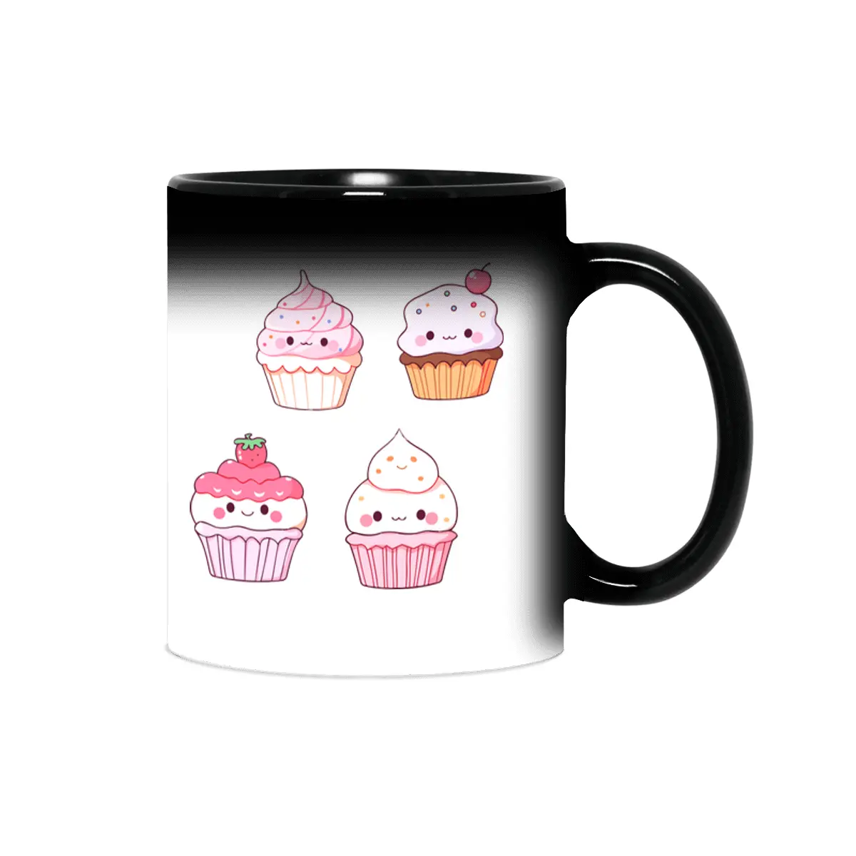 Cute Cupcake Sihirli Kupa