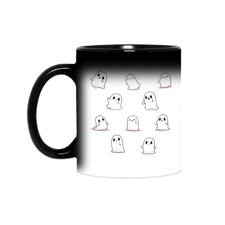 Cute Ghost Sihirli Kupa