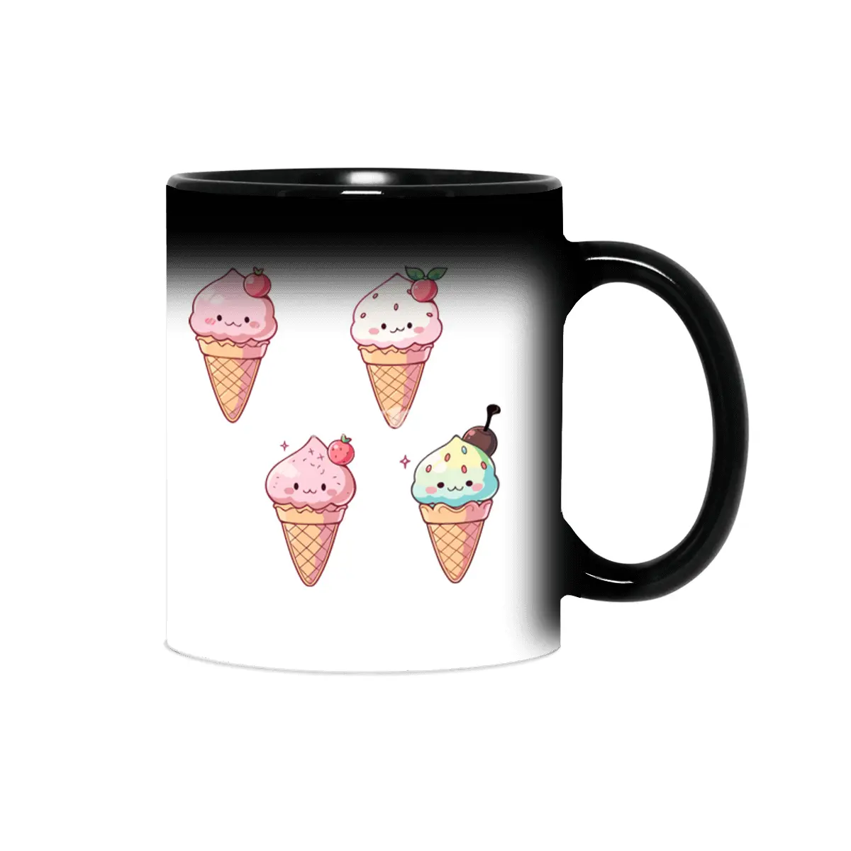 Cute Ice Cream Sihirli Kupa