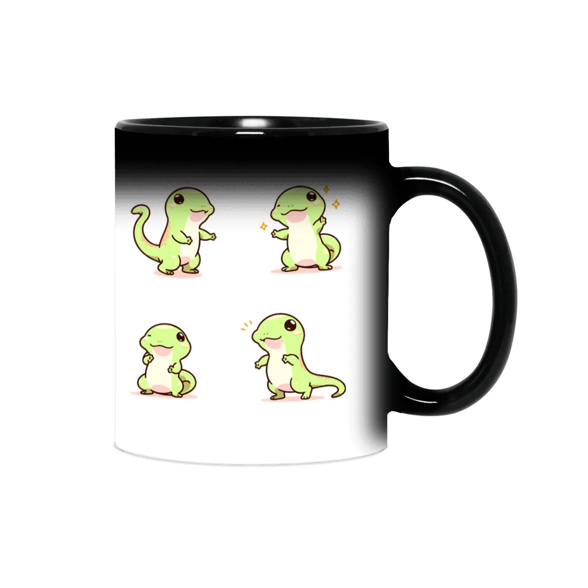 Cute Lizard Sihirli Kupa