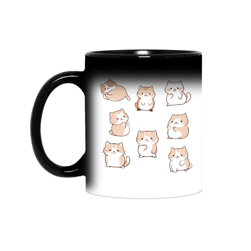 Cute Cat Sihirli Kupa