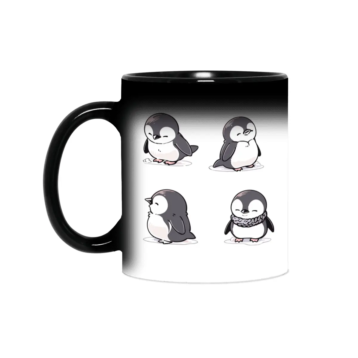 Cute Penguin Sihirli Kupa