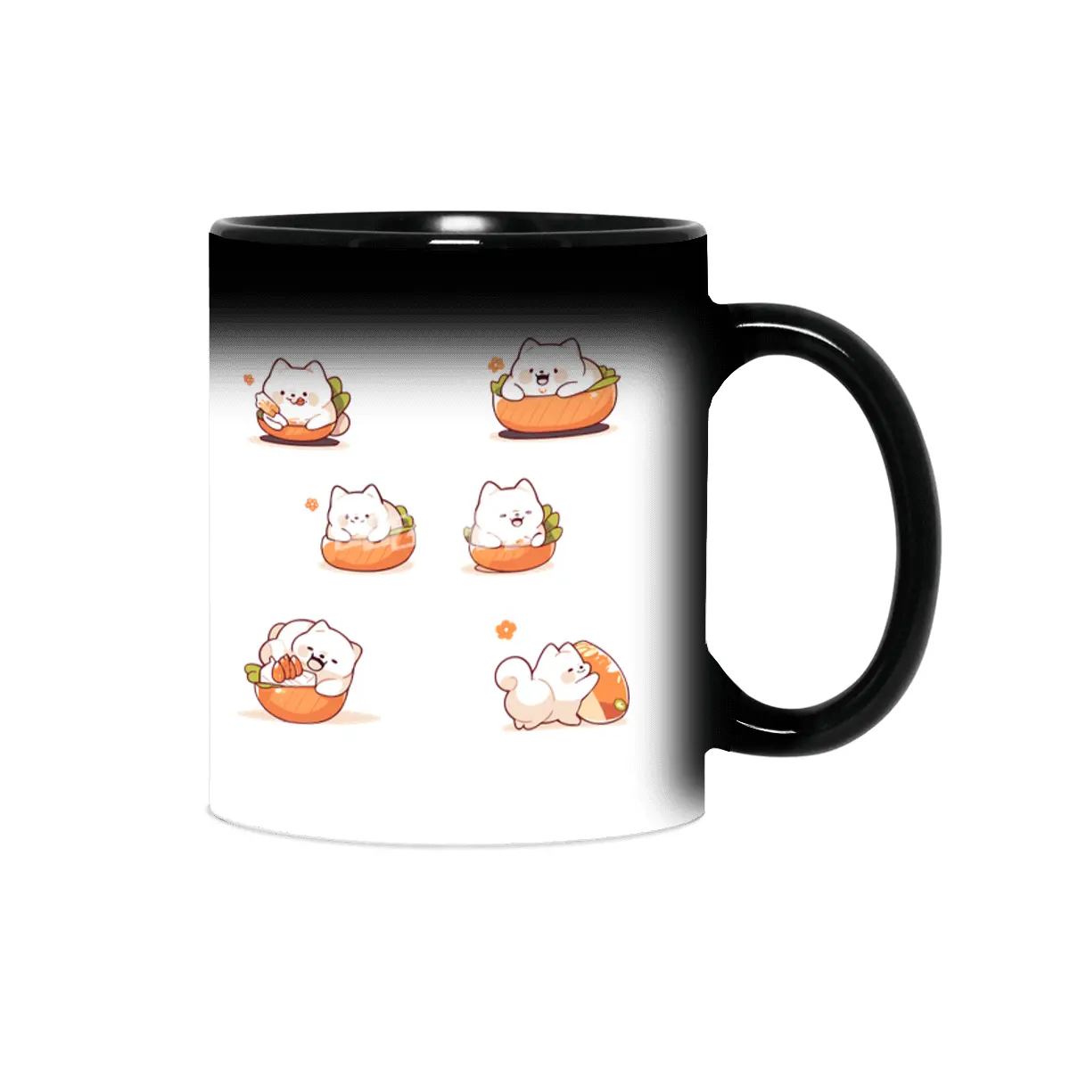 Cute Sushi Dog Sihirli Kupa