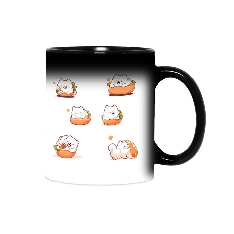 Cute Sushi Dog Sihirli Kupa