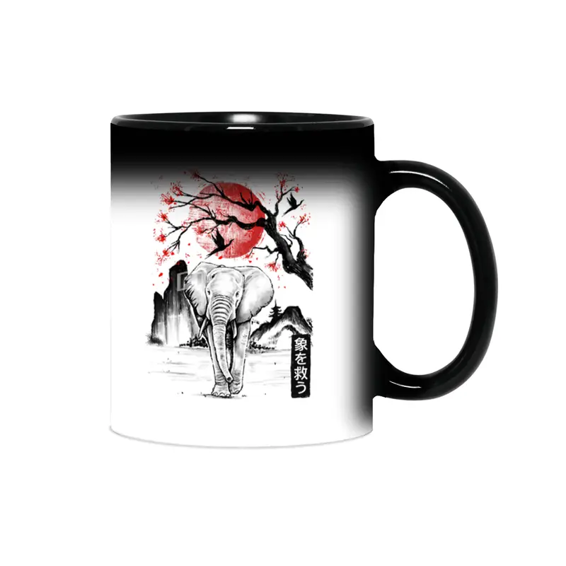 Elephant Japanese Sihirli Kupa