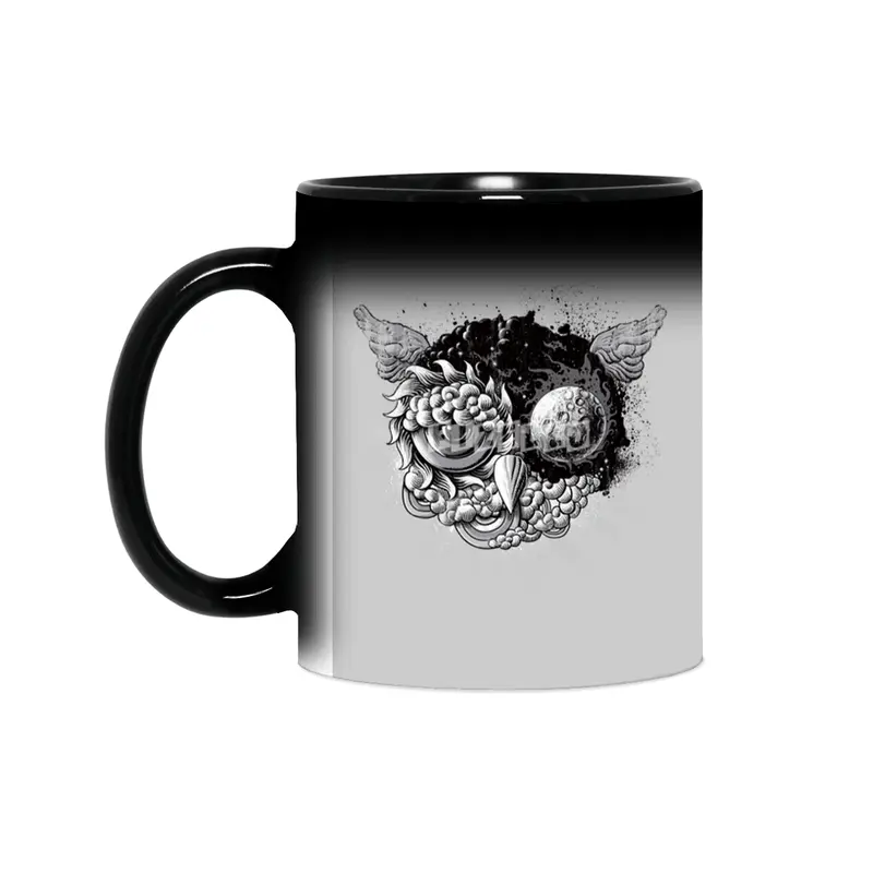 Owl Day & Owl Night Sihirli Kupa
