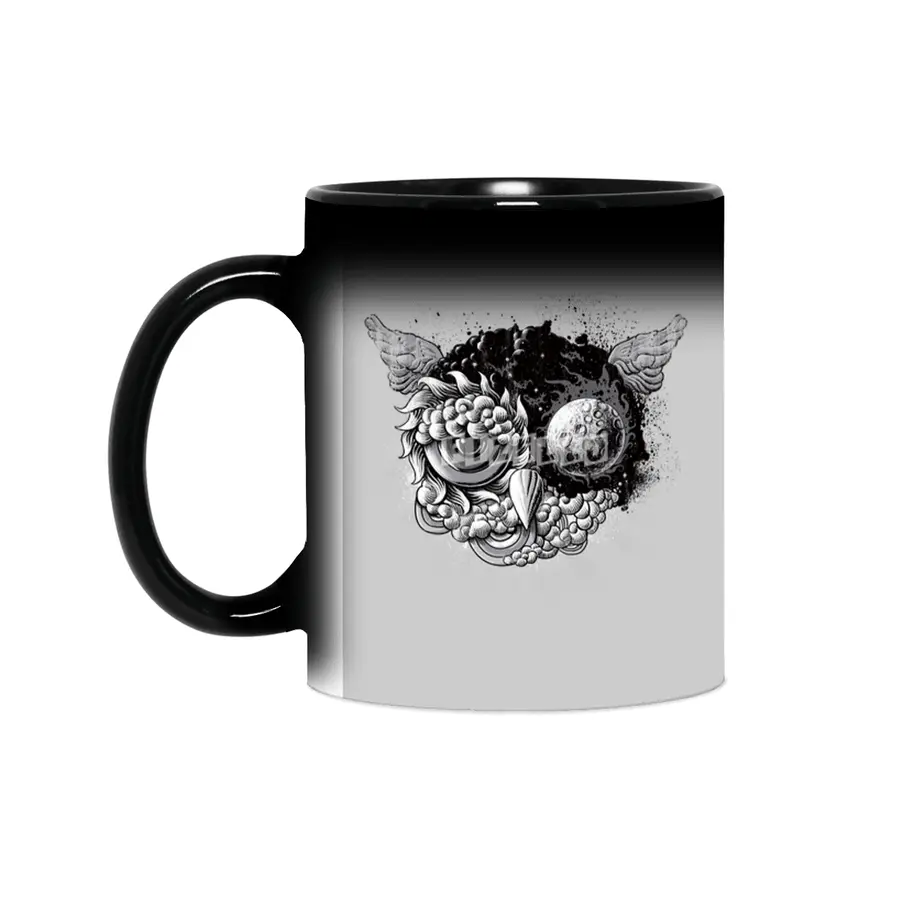 Owl Day & Owl Night Sihirli Kupa