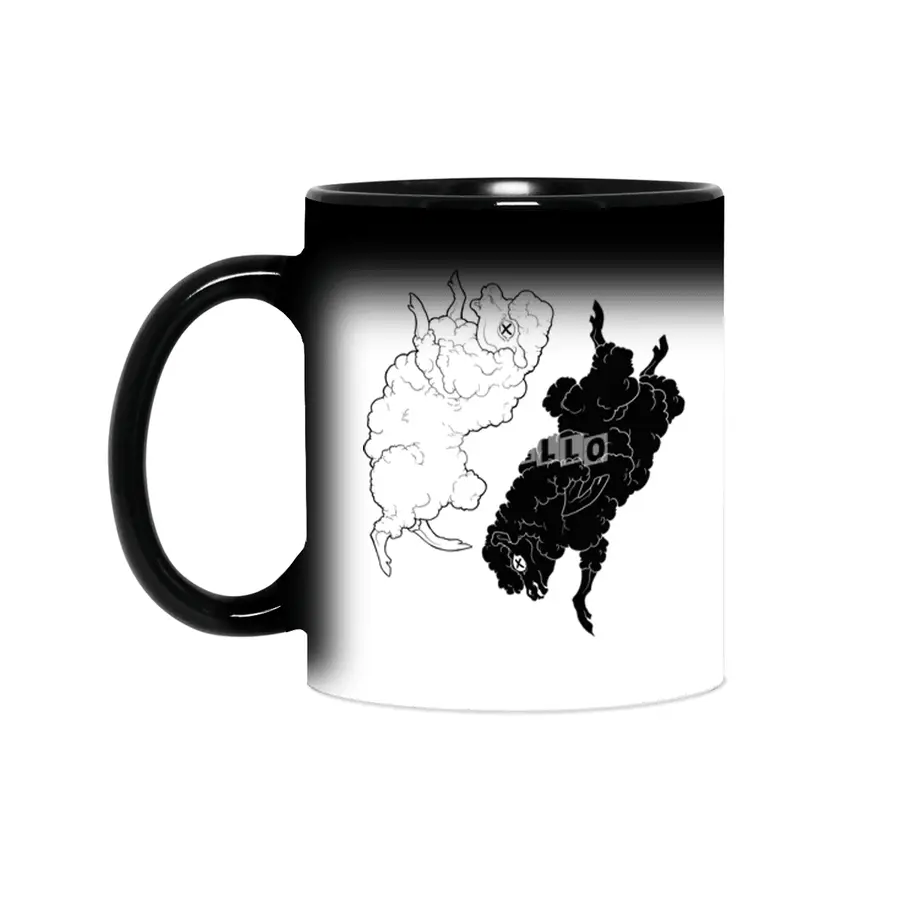 Yin Yang Sheep Sihirli Kupa