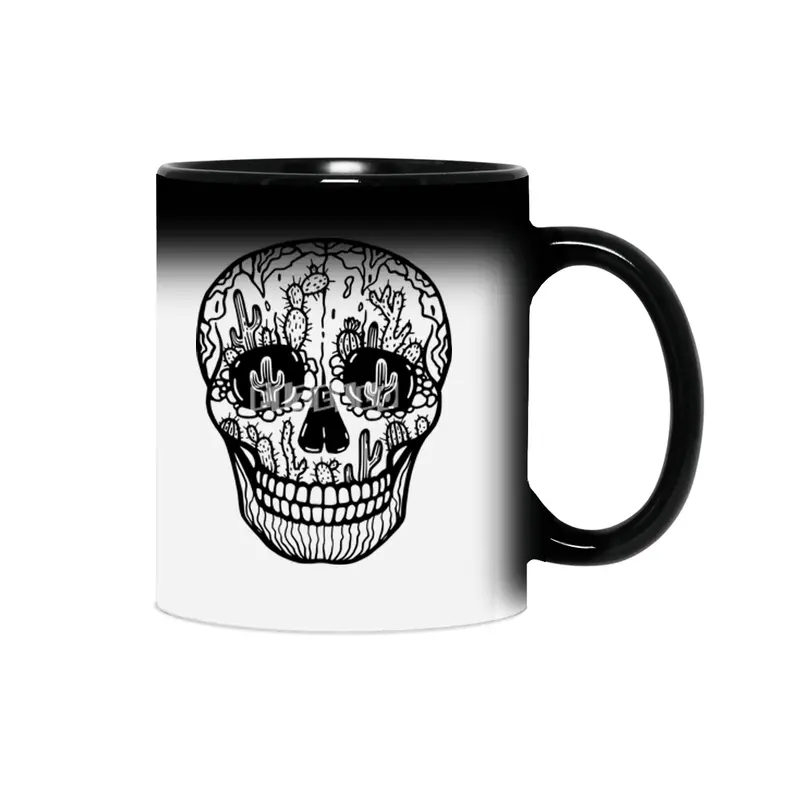 Cacti Skull Sihirli Kupa